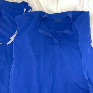 COPY - Figs Rafaela top (S) and Yola Skinny pant (S) set